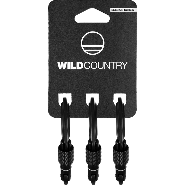 Wild Country Climbing Session Screw Gate 3 Pack - SET