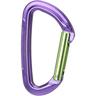 Wild Country Climbing Session Straight Gate Carabiner - Purple/Green