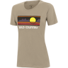 Wild Country Climbing Stamina Women's T-Shirt Brindle - Front Angle View