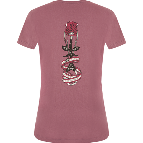 Wild Country Climbing Stamina Women's T-Shirt Mallow - Back View