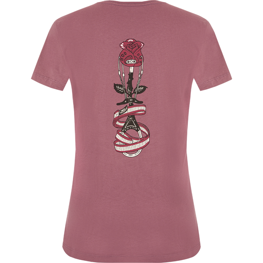 Wild Country Climbing Stamina Women's T-Shirt Mallow - Back View