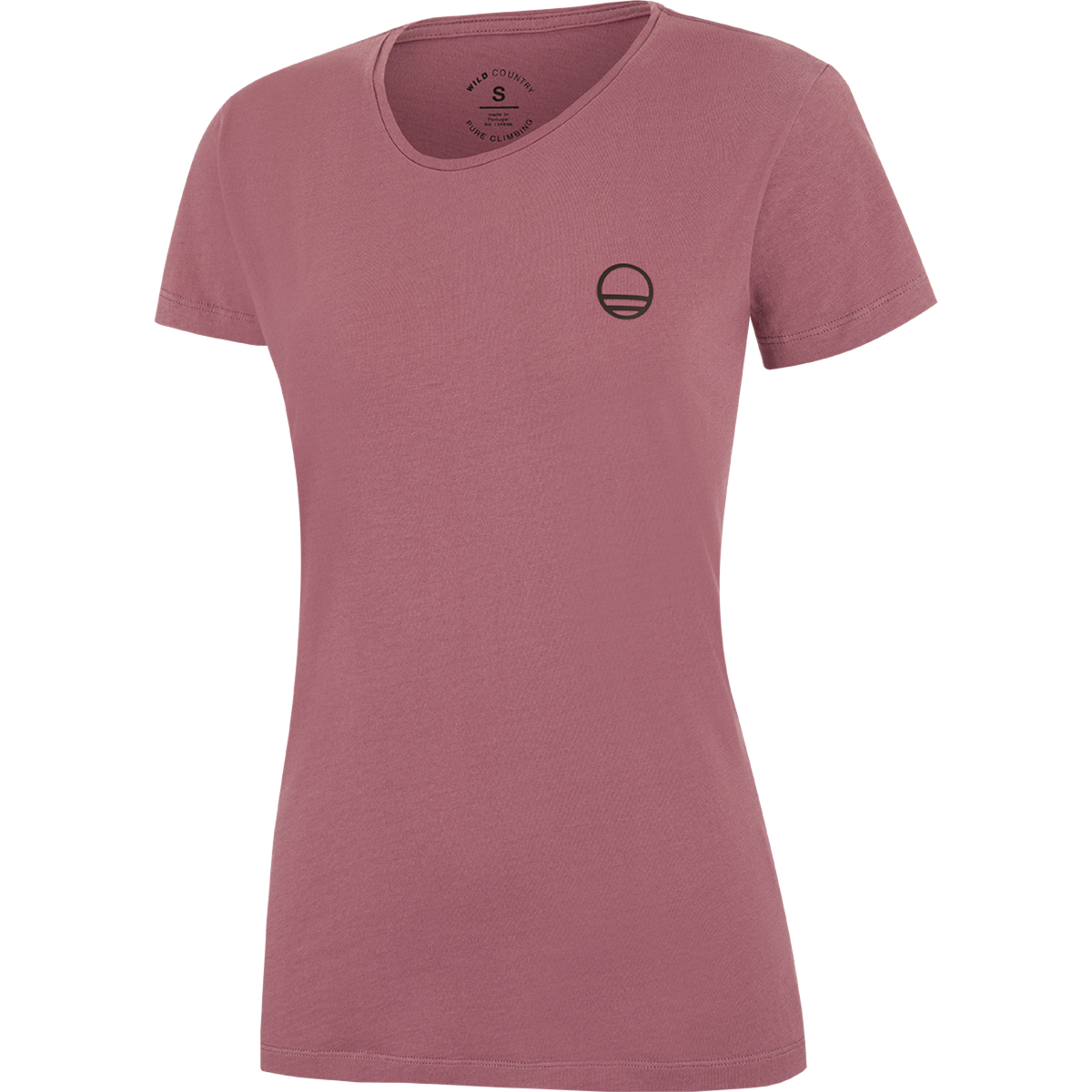 Wild Country Climbing Stamina Women's T-Shirt Mallow - Front Angle View