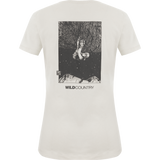 Wild Country Climbing Stamina Women's T-Shirt Moonstone - Back View