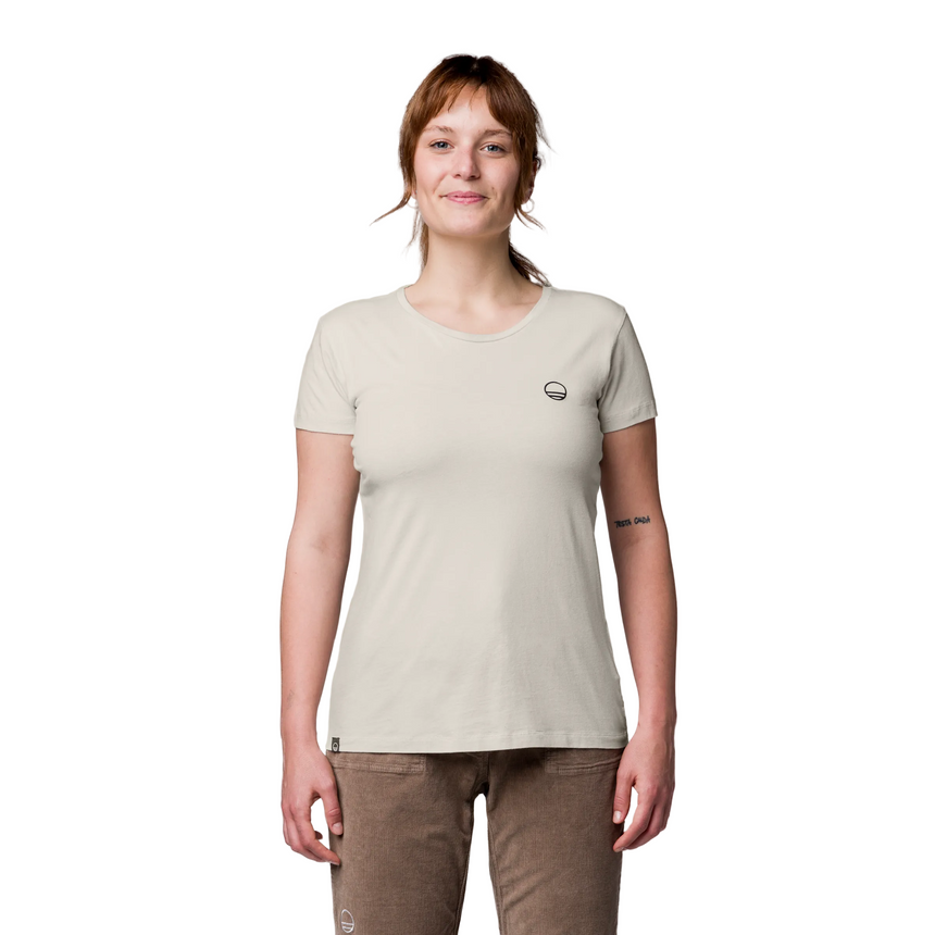 Wild Country Climbing Stamina Women's T-Shirt Moonstone - Model Front View