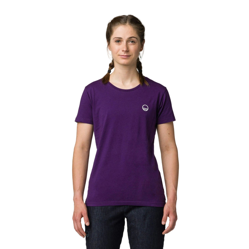 Wild Country Climbing Stamina Women's T-Shirt Parachute - Model Front View