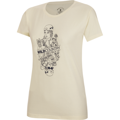 Wild Country Climbing Stamina Women's T-Shirt Quartz - Front Angle View