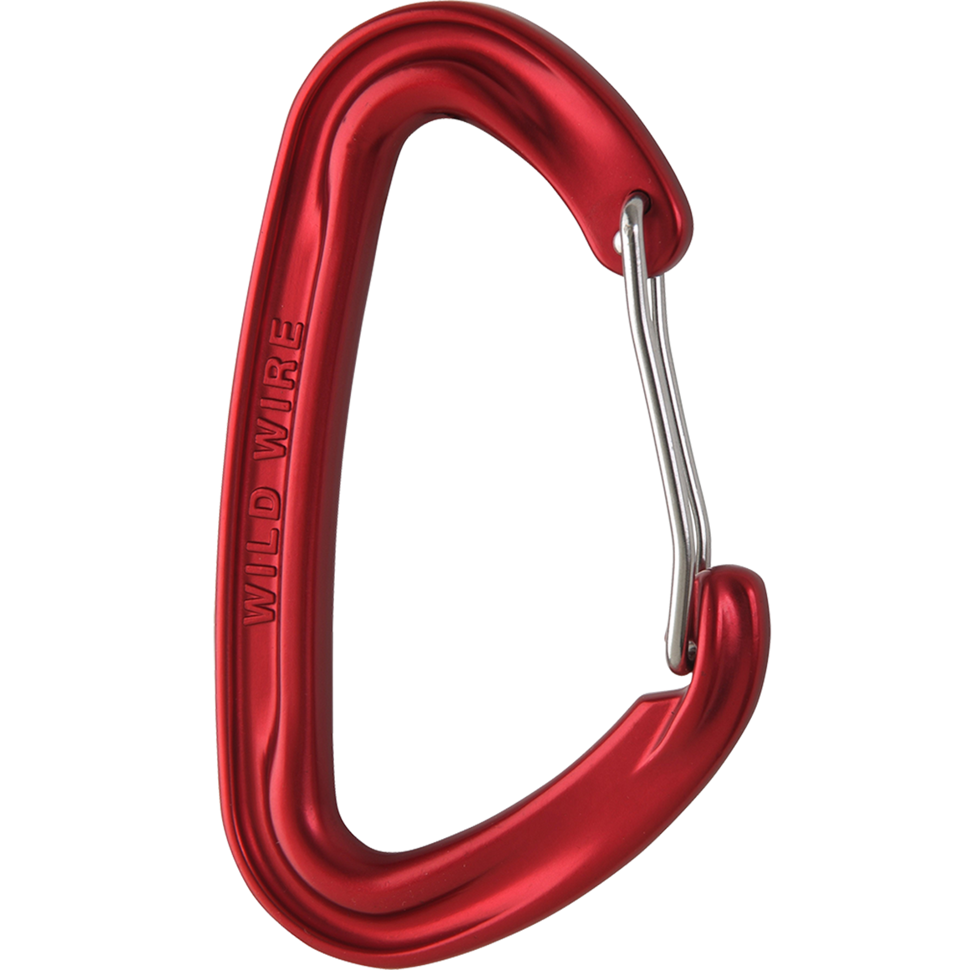 Wild Country Climbing Wildwire Carabiner Outdoor Action Red - Side