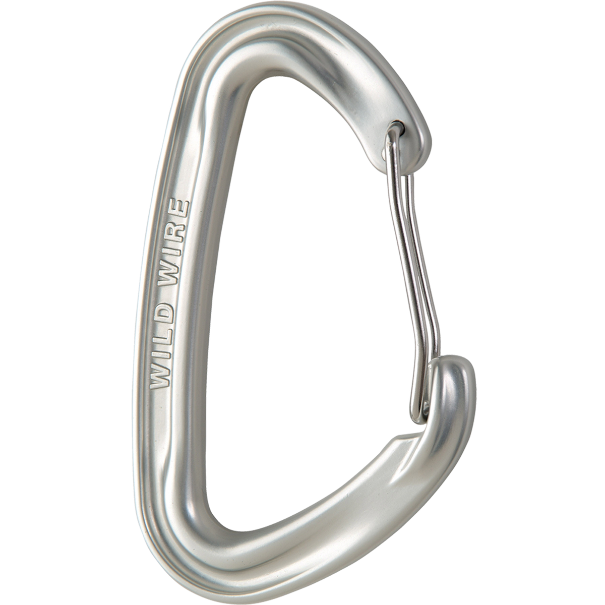 Wild Country Climbing Wildwire Carabiner Outdoor Action Silver - Side