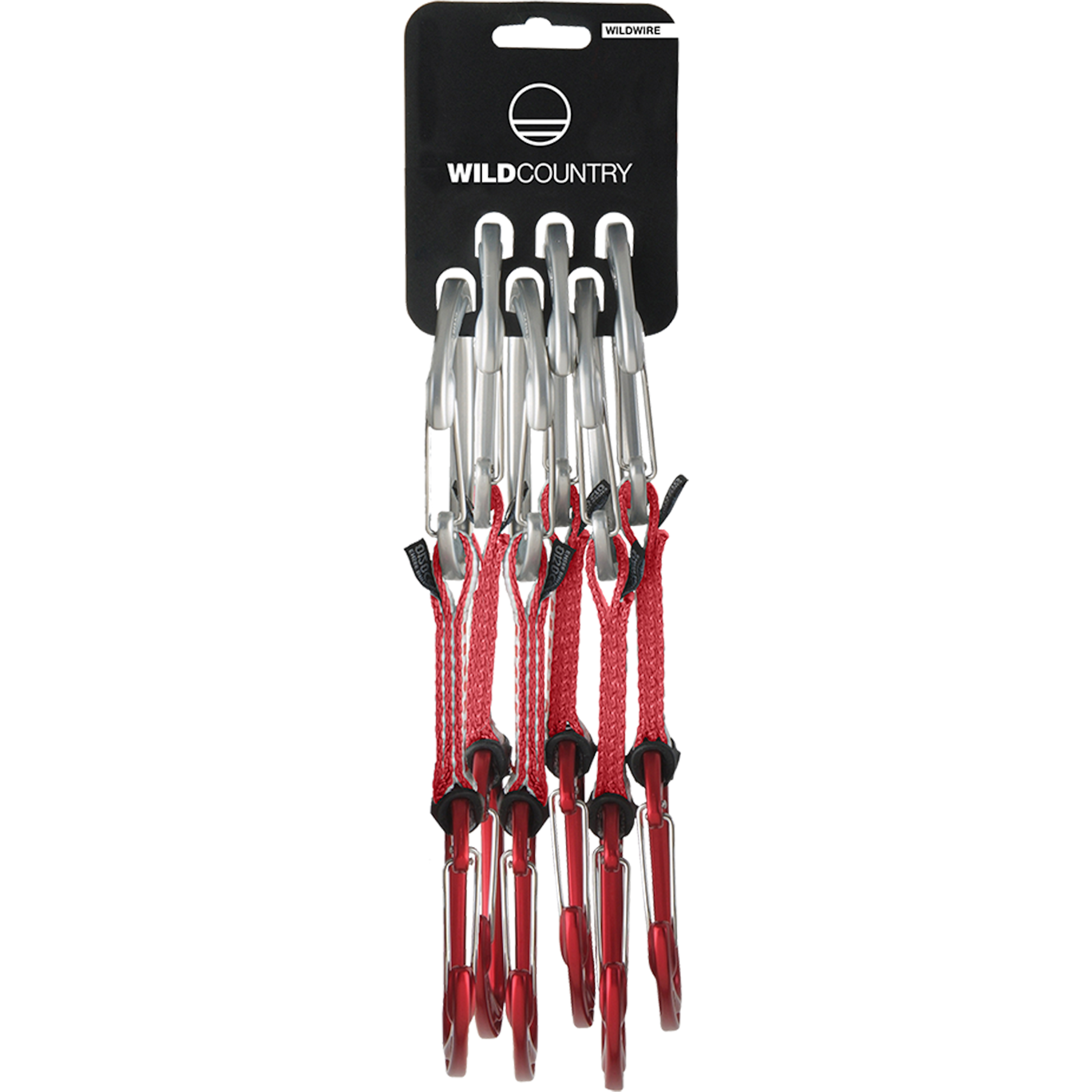 Wild Country Climbing Wildwire Quickdraw 6x10cm Outdoor Action Red - Set