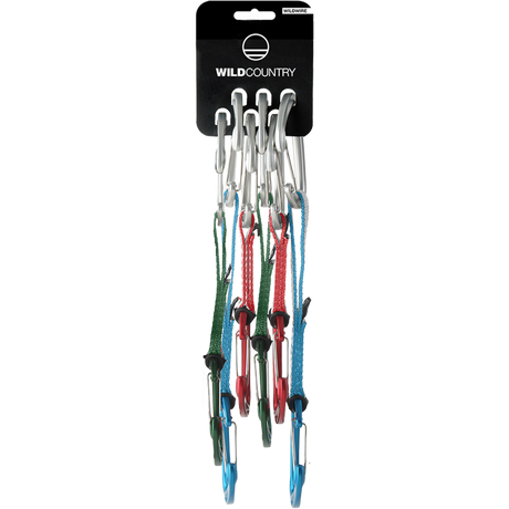Wild Country Climbing Wildwire Quickdraw Trad 6 Pack Outdoor Action Assorted Colour -  Set