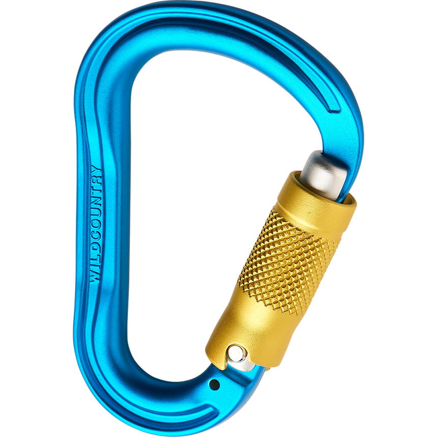 Wild Country Climbing Xenon HMS Trilock Carabiner - Closed