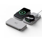 Xtorm Foldable Wireless Travel Charger 3-in-1 - Phone, Watch & Earphones Connected