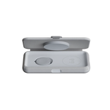 Xtorm Foldable Wireless Travel Charger 3-in-1 - Side Half Unfolded View
