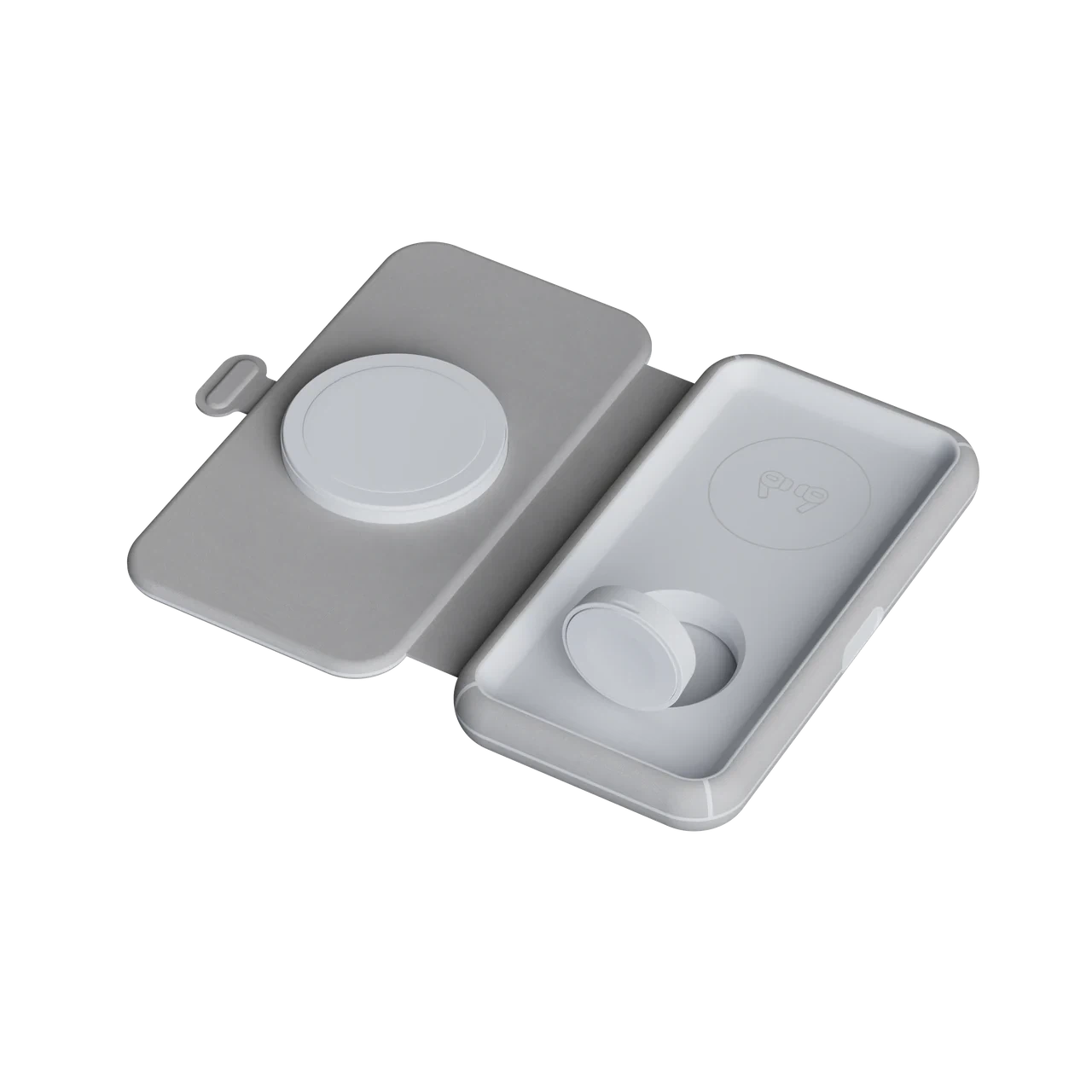 Xtorm Foldable Wireless Travel Charger 3-in-1 - Top Angle View