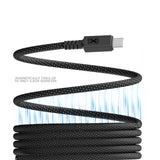 Xtorm TravelPro Magnetic USB-C PD Cable 100W (1m) half view with specifications