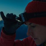 Black Diamond Distance LT 1100 Headlamp Black Alloy- Pivoting light