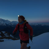Black Diamond Distance LT 1100 Headlamp Black Alloy- Product in use