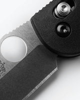 Benchmade Mini Griptilian 555-S30V, AXIS lock detail