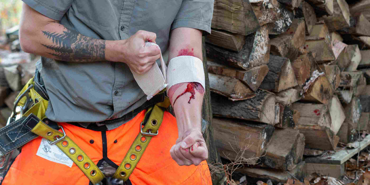 Adventure Medical Kits Trauma Pak I First Aid Kit in use