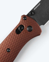 Benchmade Bailout 537BK-07 Burnt Copper, AXIS lock detail