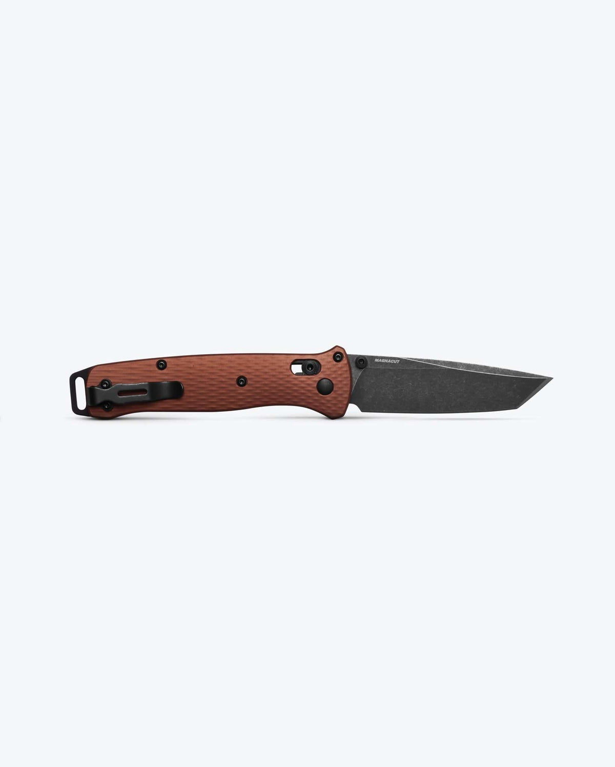 Benchmade Bailout 537BK-07 Burnt Copper, open rear view