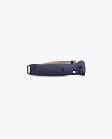 Benchmade Bailout 537FE-02 Crater Blue, closed side view