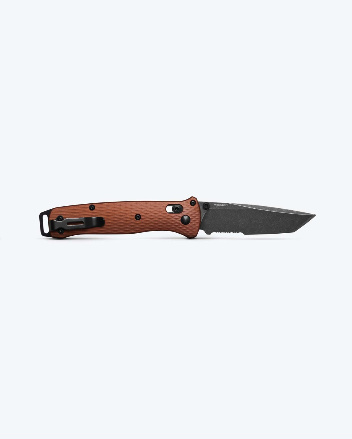 Benchmade Bailout 537SBK-07 Burnt Copper, open rear view