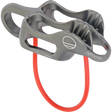 Wild Country Climbing Pro Guide Lite Belay Outdoor Action Gunmetal/Tangerine - Full View