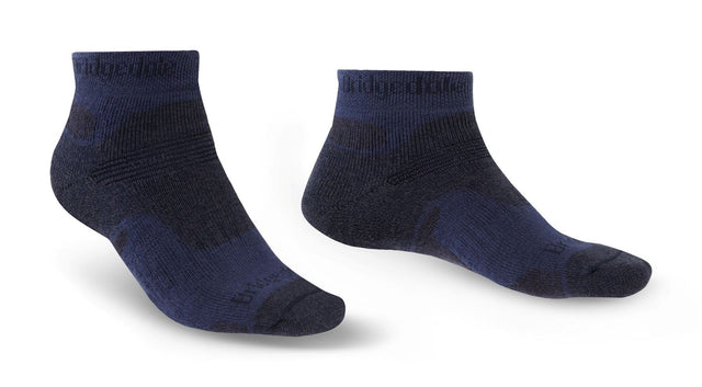 Bridgedale Men's Hike Midweight Merino Performance Ankle Socks in Navy, product view