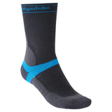Bridgedale Men's MTB Mid-Season Weight T2 Merino Sport Boot Socks in Dark Grey