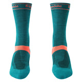 Bridgedale Women's MTB Mid-Season Weight T2 Merino Sport Boot Socks in Teal, alternate view