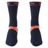 Bridgedale Women's MTB Summer Weight T2 Coolmax Sport Boot Socks in Navy/Peach, alternate view