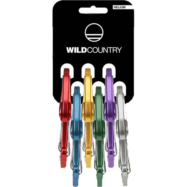 Wild Country ClimbingWild Country Climbing Helium 3.0 Rack 6 Pack CarabinerOutdoor Action