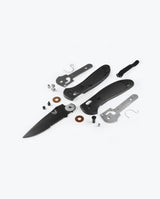 Black Griptilian® Complete Parts Assembly - Exploded Component View | Benchmade Knife Co.