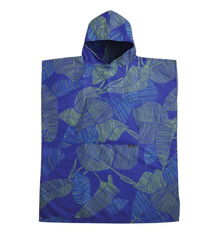 PackTowl Changing Poncho in Botanical, Large/Extra Large