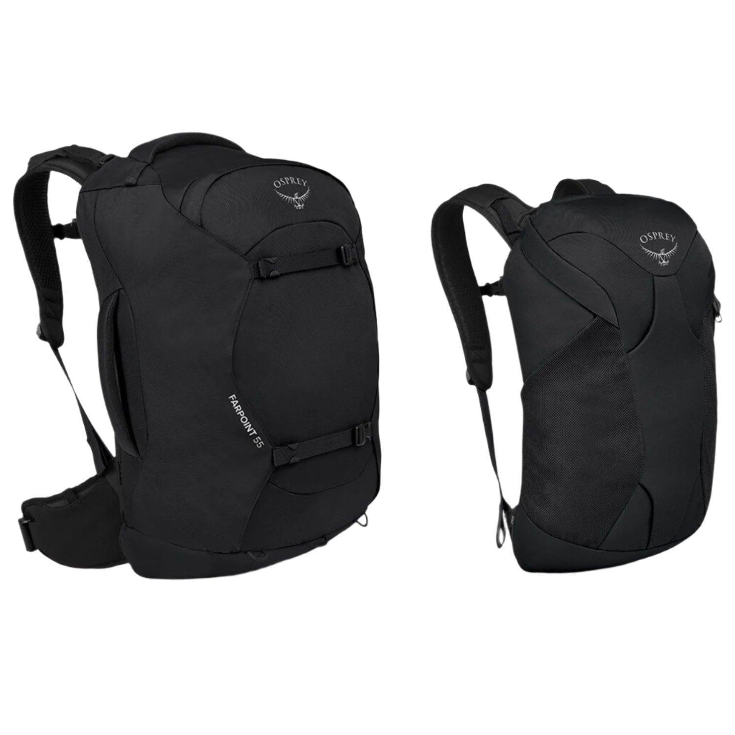OspreyOsprey Farpoint 55 Travel Backpack - 55L Carry-On with Detachable DaypackOutdoor Action
