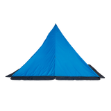 Black Diamond Mega Snow 4P Tent Outdoor Action Sky Blue- back