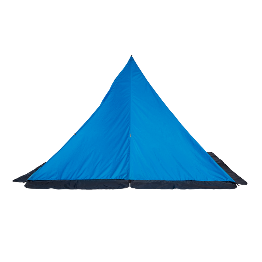 Black Diamond Mega Snow 4P Tent Outdoor Action Sky Blue- back