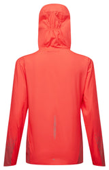 Ronhill Womens Tech Reflect Jacket Outdoor Action Hot Coral/Reflect- Back