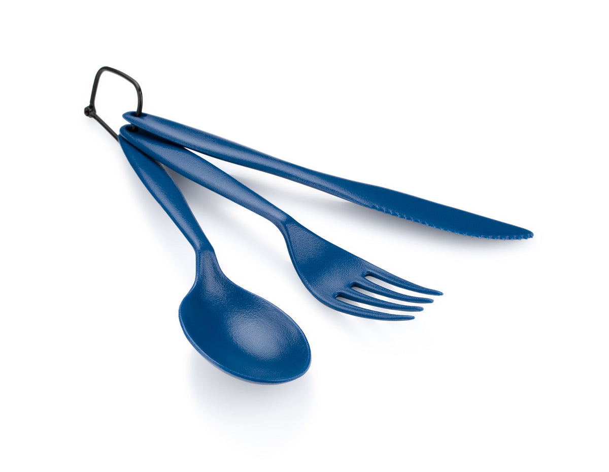 GSI Outdoors Tekk Cutlery Set Blue