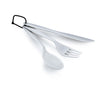 GSI Outdoors Tekk Cutlery Set Eggshell