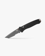 Bailout® Black Aluminum SGY Tanto - Angled Side View Open | Benchmade Knife Co.