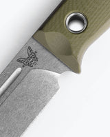 Benchmade Bushcrafter 163-1, handle detail