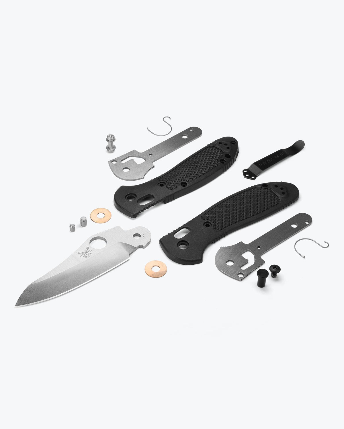 Benchmade Griptilian 550-S30V, exploded components