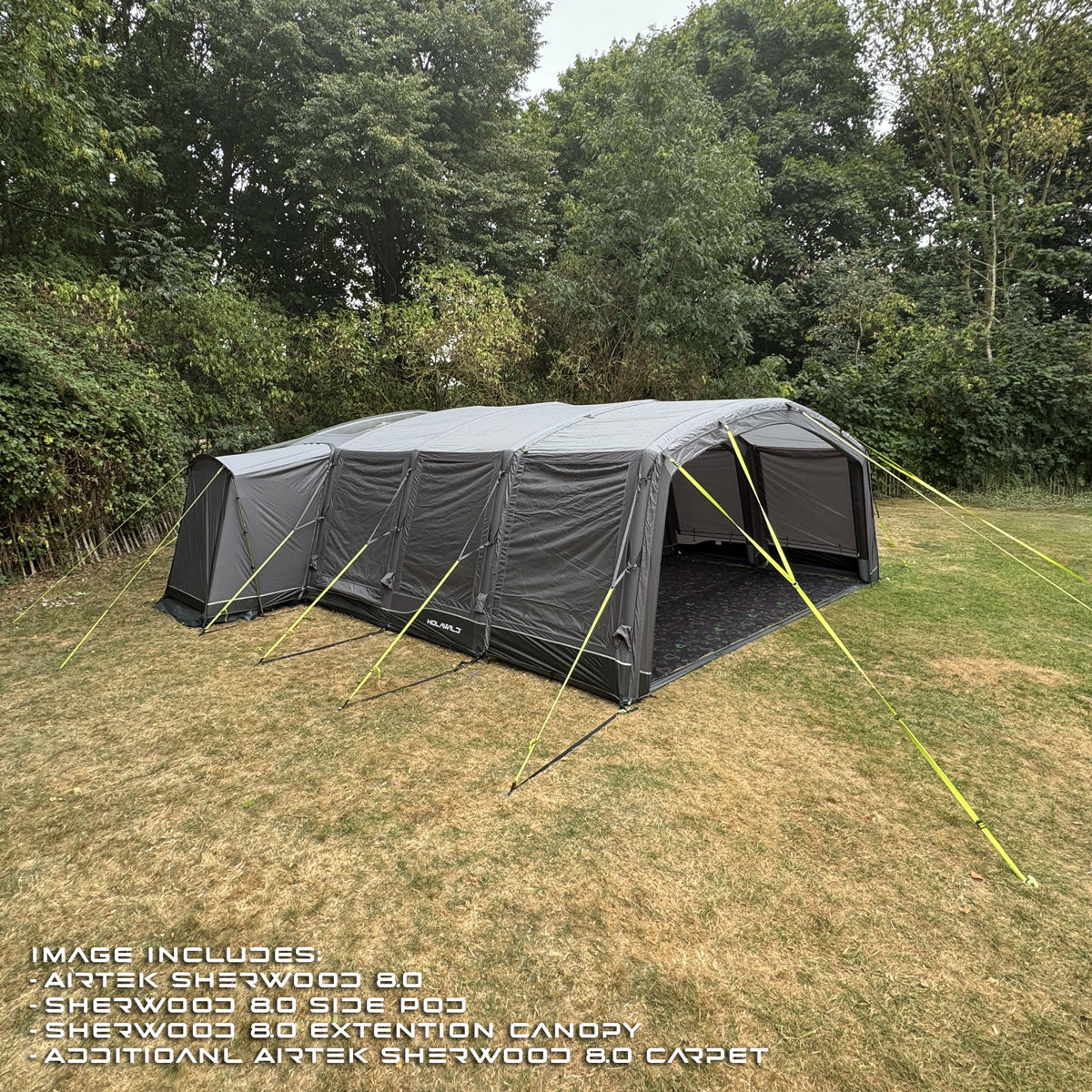 Holawild AirTek Sherwood 8.0 Inflatable Family Tent - 7 text
