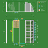 Holawild AirTek Sherwood 8.0 Inflatable Family Tent - AirTek Sherwood 8.0 Floor Plan