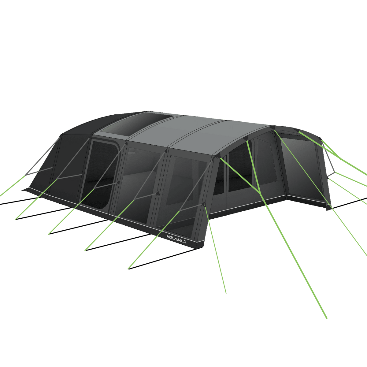 Holawild AIRTEK SHERWOOD 6.0 Inflatable Family Tent - AirTekDelamere6.0MainImage