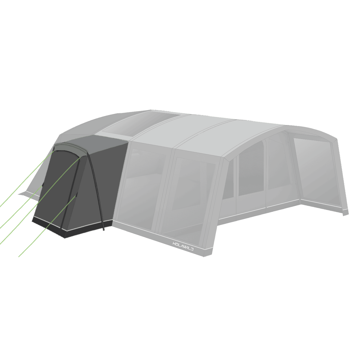 Holawild POLTEK SHERWOOD 6.0 Steel Pole Family Tent - DELAMERE Side Pod Cut Out 8660af09 0eba 4013 9bba f77a12879e56
