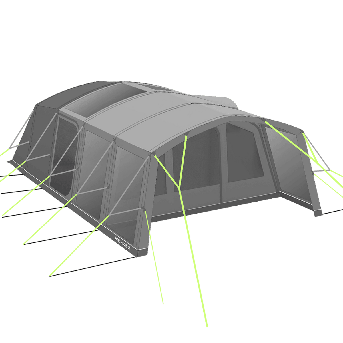 Holawild AIRTEK SHERWOOD 5.0 AC Inflatable Family Tent - AirTek Delamere 5.0 AC Main Image