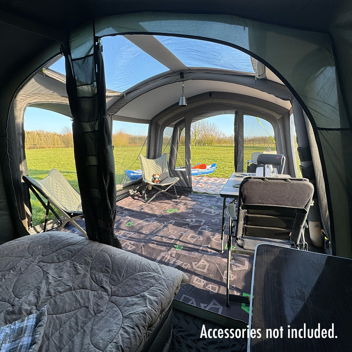 Holawild AIRTEK SHERWOOD 5.0 AC Inflatable Family Tent - Sherwood 5.0 A.C Inside Shot 3